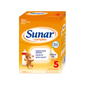 SUNAR Complex 5 Mléko kojenecké 600 g