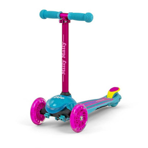 Dětská koloběžka Milly Mally Scooter Zapp pink Růžová 
