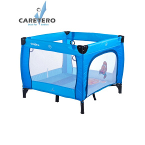 Dětská skládací ohrádka CARETERO Quadra blue Modrá 