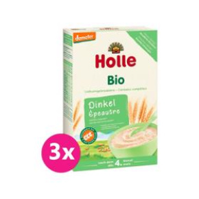 3x HOLLE Kaše nemléčná Bio špaldová 250 g