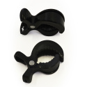 PETITE&MARS Kolíček Peg na kočárek (2 ks) Black