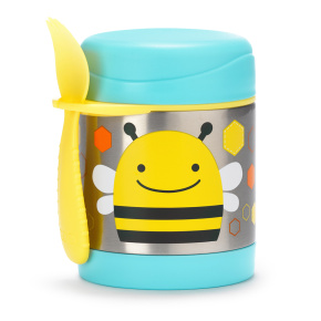 SKIP HOP Zoo Termoska na jídlo se lžičkou/vidličkou Včelka 325 ml, 3r+