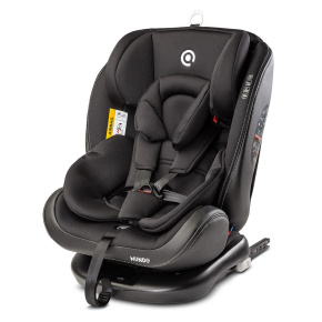 Autosedačka CARETERO Mundo black Černá 