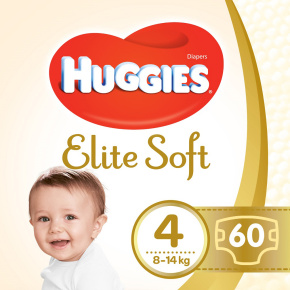 HUGGIES® Extra Care pleny jednorázové 4 (8-14 kg) 60 ks