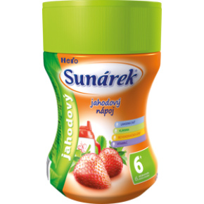 SUNAR Nápoj rospustný jahodový 200 g