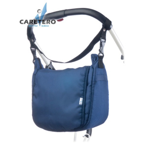 Taška na kočárek CARETERO - navy Modrá 