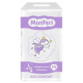 MONPERI Eco Comfort Pleny jednorázové L (8-13 kg) 50 ks