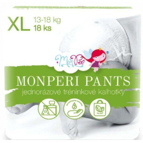 MONPERI PANTS Kalhotky plenkové jednorázové XL (13-18 kg) 18 ks