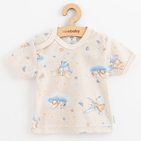 Kojenecké bavlněné tričko s krátkým rukávem New Baby Víla Dle obrázku 80 (9-12m)