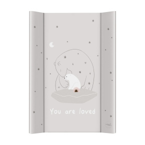 CEBA BABY Podložka přebalovací 2-hranná s pevnou deskou (50x70) Basic Polar Bears