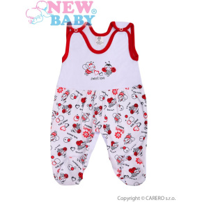 Kojenecké dupačky New Baby Beruška Bílá 62 (3-6m)