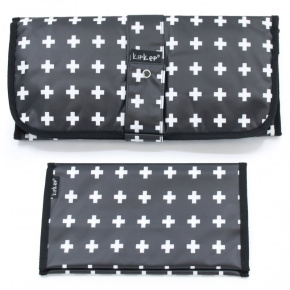 Přebalovací set NAPPER COMBI-SET Crossy Black (bavlna)