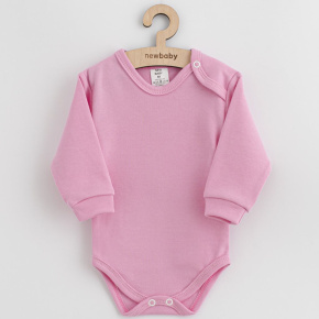 Kojenecké bavlněné body New Baby Casually dressed růžová Růžová 86 (12-18m)