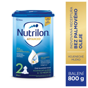 NUTRILON 2 Pokračovací kojenecké mléko 800 g, 6+