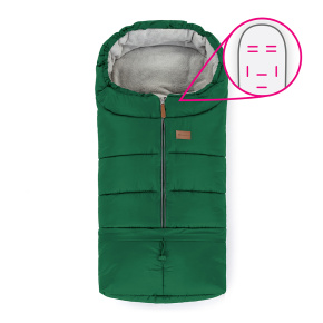 PETITE&MARS Fusak nastavitelný 3v1 Jibot Horizontal Juicy Green
