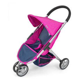 Dětský golfový kočárek pro panenky Milly Mally Susie Prestige Navy Modrá 
