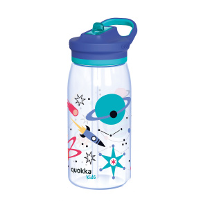 Plastová láhev s pítkem Glow Kids Space 580 ml