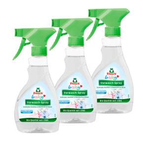 FROSCH EKO Baby Sprej na skvrny na kojeneckém prádle 3x300 ml