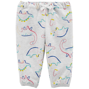 CARTER'S Tepláky Grey Dino holka 6m