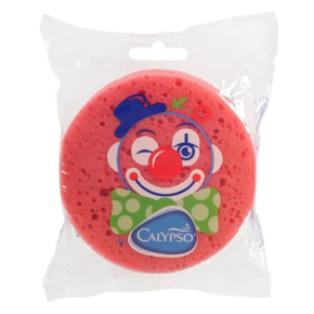 Koupelová houba Klaun Calypso tmavě růžová Růžová 