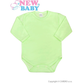 Kojenecké body celorozepínací New Baby Classic zelené Zelená 62 (3-6m)