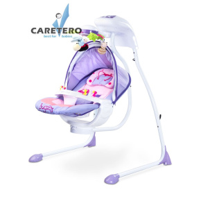 Dětská houpačka CARETERO Bugies purple Fialová 