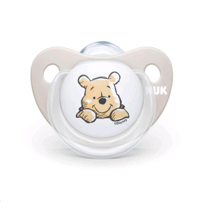 Šidítko Trendline NUK Disney Medvídek Pú 0-6m Box béžové Béžová 0-6 m