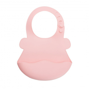 Silikonový bryndák GIOfresh Pink
