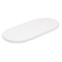Dětská pěnová matrace do kočárku New Baby STANDARD 75x35x3,5 cm Bílá 