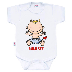 Body s potiskem New Baby MIMI ŠÉF Dle obrázku 50