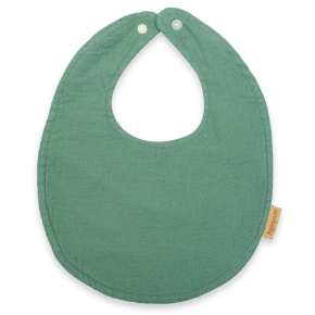 Mušelínový dětský bryndák New Baby green Zelená 