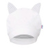 Luxusní dětská zimní čepička s oušky New Baby Snowy collection Bílá 74 (6-9m)