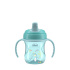 CHICCO Hrneček Training s držadly teal, 6m+