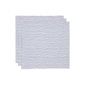 Pleny 3 ks 70x70 cm Miffy Stripe Navy