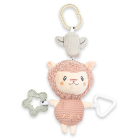 Plyšová závěsná hračka New Baby Lama Multicolor 