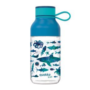 Plastová láhev Ice Kids s poutkem Sea Animals 430 ml