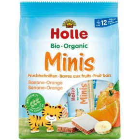 HOLLE Bio Tyčinky minis banánovo-pomerančové 100 g (12m+)
