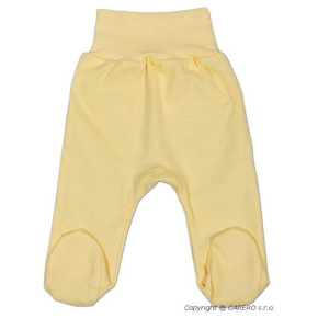 Kojenecké polodupačky New Baby žluté Žlutá 80 (9-12m)