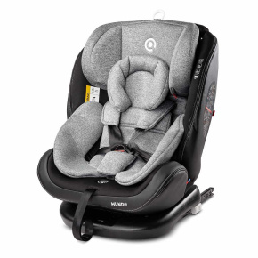 Autosedačka CARETERO Mundo grey Šedá 
