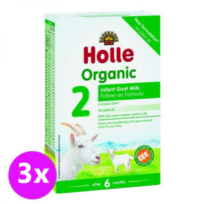 HOLLE Bio Mléko kozí 2 pokračovací 400 g (6m+)