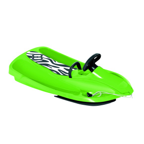 HAMAX Sněžný bob Snow Zebra - Green/Grey