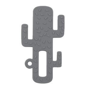 MINIKOIOI Kousátko silikonové Kaktus - Grey