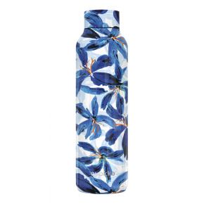 Nerezová termoláhev Solid Blue Hibiscus 630 ml