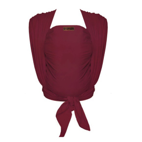 šátek WOVEN WRAP DeLuxe Berry Red (vel. 7)