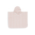Osuška pončo Stripe Wild Rose