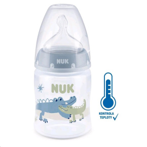 Kojenecká láhev NUK First Choice Temperature Control 150 ml blue Modrá 