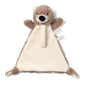 Usínáček Baby Ono Otter Maggie s poutkem pro dudlík Hnědá 