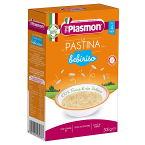 PLASMON Moje první těstoviny bezlepkové rýžové Bebiriso slzičky 300 g, 4m+