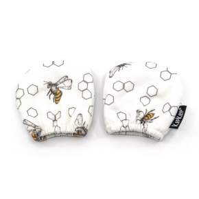 Dětské rukavice proti poškrábání MITTENS ECO Bee Special