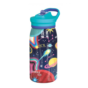 Nerezová termoláhev s pítkem Pop Kids Space 445 ml